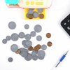 YTYOTO 1000 Pcs Fake Coins for Kids Learning, Plastic Play Coins for Teaching,200 Pennies, 200 Nickels, 200 Dimes, 200 Quarters, 200 Half-Dollars for Kids Pretend Play Store Or Cash Register