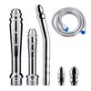 Shower Douche Enema Kit,Metal Shower Heads,Shower Nozzle System Handheld Shower for Cleanse Kit - with 59 inch Hose (3 Style)