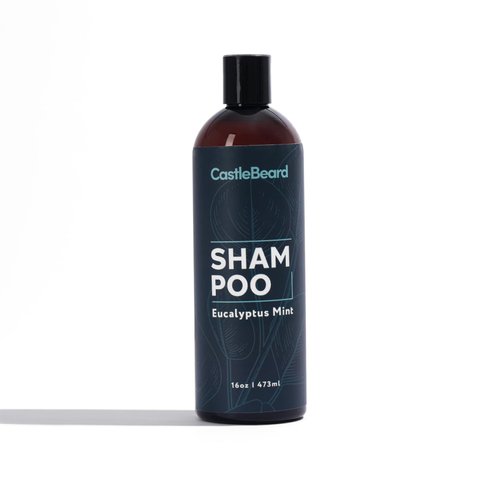 Castlebeard Soft Silky Hydrating Hair Shampoo Deep Cleansing, Purifying Shampoo | Aloe Vera, Argan Oil, Moisturizing Coconut Oil 16oz