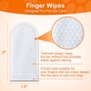 Dog Ear Finger Wipes, 100 Counts Ear Cleaner Wipes for Dogs and Cats, Pet Ear Wipes, Soft & Easy Otic Cleaning Pads, Remove Wax, Dirt & Stop Smelly, Itchy, Non-Irritating
