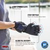 MRX BOXING & FITNESS SAILING GLOVES STICKY Palm Gripy Glove Yachting Kayak Dinghy Fishing Short Finger Multi Colors (Black/Blue, XL)