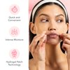 Patchology Rosé Gel Lip Mask - Overnight Lip Sleeping Mask with Resveratrol & Hyaluronic Acid for Moisturizing & Hydrating Dry Lips - Strawberry Scented Lip Care Solution (5 Count)