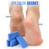Maryton New Sharper Pumice, Professional Pedicure Tools Foot Scrubber Salon Disposable Pumice Stone Callus Remover for Feet, 40Pcs (Blue)