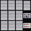 10 Sheets Double Sided Tape Nail Tape for Press On Nails Double Sided Nail Tape Nail Art Display Strip Tape for Nail Packaging Nail Storage Nail Display Nail Salon Supplies Organizer with Tweezer
