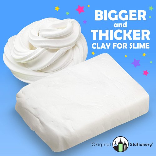 Original Soft Clay for Slime - Modeling Clay Art Supplies for Kids - Add to Glue and Foam to Make Fluffy Butter Slime [230g Makes 10+]