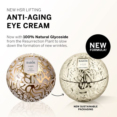 Babor HSR Lifting Eye Cream | Anti Aging Eye Cream Instantly Minimizes Wrinkles, Bags & Dark Circles | Slows Formation of New Wrinkles | Clean & Vegan