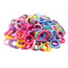 200 Pack Candy Color Girls' Elastics Hair Ties Seamless Ponytail Holder