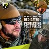 Revision Military Sawfly Tactical Deluxe Yellow Kit – Clear, Smoke and Yellow Lens, Black Frame, Small – Anti-Fog, Tactical Military Ballistic and Eye Protection Glasses