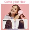 Cute Cat Shape Hair Brush Set, Air Cushion Comb Wet and Dry Detangler Brush for Women Girls Kids Toddler Cute Paddle Detangling Comb for Curly Thick Wavy Thin Hair