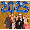 2025 Balloon Numbers - 40 Inch Navy Blue New Years Eve Party Supplies 2025, Nye Decor Party Decorations Happy New Year, New Years Eve Foil Party Balloons