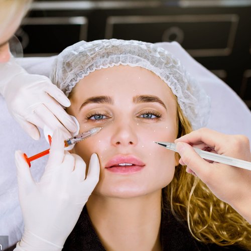 4Pcs Temporary Tattoo Positioning Pen, Skin Tattoo Surgical Pen, Tattoo Piercing Marker for Home and White