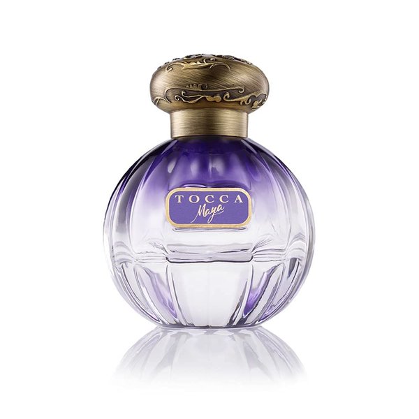 Tocca Women's Eau de Parfum, Maya - Warm Floral, Wild Iris, Blackcurrant, Patchouli Heart - Hand-Finished Bottle 1.7oz (50 ml)