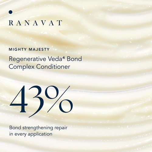 RANAVAT Regenerative Veda Bond Hair Conditioner - Moisturizing Conditioner for Hair Breakage Repair & Scalp Care - Silicone-Free Volumizing Conditioner for Colored Hair (8 oz)