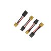 Hengfuntong-Elec XT60 Plug Male Female to TRX Plug Male Female Plug Connector Battery Adapter 14awg 40mm 2pairs
