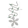 DrainWig Shower Drain Hair Catcher, Disposable Drain Protector, Flower, 2 Pack