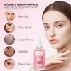 Vitamin C Face Serum, Hydrating Facial Serum with Vitamin C, Hyaluronic Acid, Niacinamide, Vitamin E, Anti Aging, Brightening Serum for Dark Spots, Fine Lines & Wrinkles,Facial Serum for All Skin 30ml