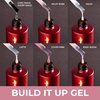 kodi professional Build It Up Gel Builder Gel for Nails – Nail Builder Gel for UV and LED Lamp – Nail Extensions Base Bond– 15ml (Milky)