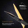 JASON 6'' Hair Cutting Scissors Professional Barber Shears 440C Japanese Stainless Steel Stylist Trimming Shear Salon Razor Edge Scissor