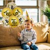 18Pcs Gold 6th Birthday Decorations Happy 6th Birthday Balloons 6th Birthday Latex Balloons Confetti Balloons for Boys Girls 6 Years Old Birthday Anniversary Party Decor Supplies 12 inch