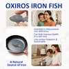 Iron Fish for Iron Deficiency, Safe Cooking Tool to Add Fe to Food & Water Daily, Natural Supplement to Support Mineral Intake, Vegan Diet