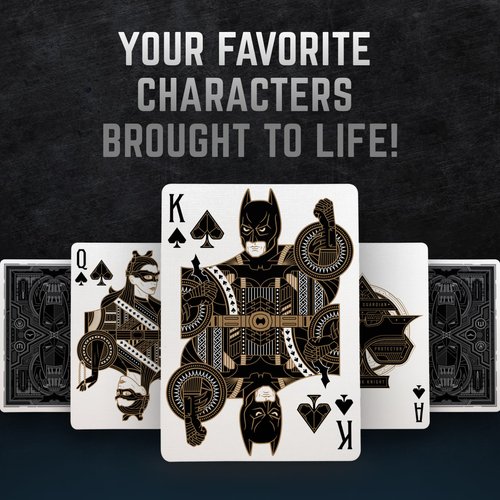 theory11 The Dark Knight Trilogy Premium Playing Cards - Officially Licensed Batman Theme Deck