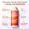 modelones 4 oz Monomer Acrylic Nail Liquid - Professional Monomer - 120ml Acrylic Monomer Liquid for Acrylic Powder, Acrylic Nail Extension 3D Nail Art DIY - MMA Free, Non-Yellowing, Medium Drying