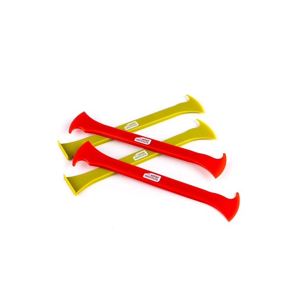 The Wrap Institute – Axe Vinyl Wrap/PPF Tool – Double Axe Red & Single Axe Green Combo (4-Pack)