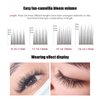 Eyelash Extension 0.07 C Curl 15mm 12 Rows Easy Fan Volume Lashes 2D-10D Volume Lash Extensions Self Fanning Lashes Extension Professional For Salon By MASSCAKU(15mm 14-15-16)