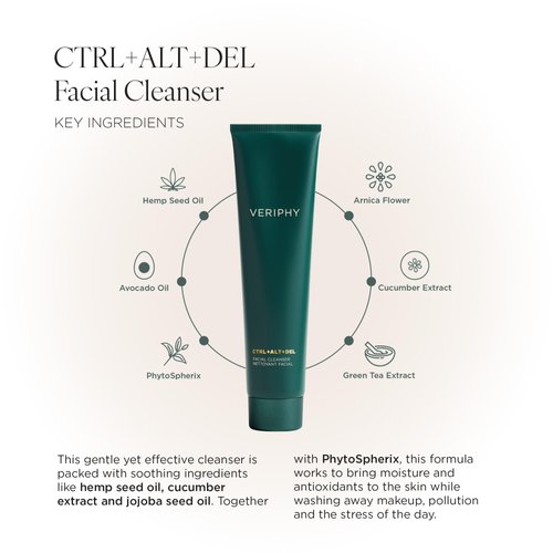 Veriphy CTRL+ALT+DEL Facial Cleanser