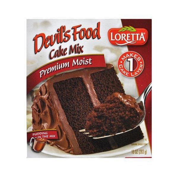 Bulk Buys Loretta Devils Food Cake Mix - Case of 12