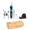 NEIKO 40421A Wireless Soldering Kit, Mini USB Rechargeable Solder Iron Pen, Rapid Heat 356-750°F (180-400°C) Electrical Soldering Kit, LED, 4V Lithium-Ion Battery, Cordless Soldering Iron Kit