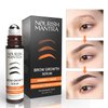 Nourish Mantra - Brow Growth Serum | Formulated with Redensyl, Biotin, Peptides & Amino Acids | for Brow Growth and Thickness | Eyebrow Growth Serum | 10 ml