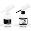 noirwhite Black White Gel Nail Polish, 2Pcs 15ml Gel Polish Set, Soak Off UV LED Nail Gel Polish Long Lasting Nail Art Starter Manicure Salon DIY at Home Design Decorations Nail Art Design