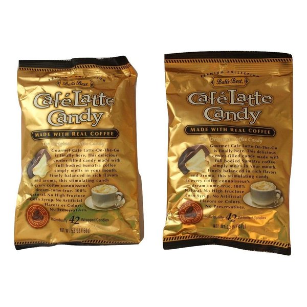 Bali's Best Cafe Latte Candy (2 Pack)