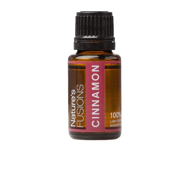 Nature's Fusions Cinnamon Bark, 100% Pure and Natural Essential Oils, Undiluted, Therapeutic Grade for Aromatherapy and Topical Use, 5 Fl Oz (Pack of 1) (15 mL)