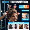 Zivisamt 5 Head Infrared Heat Lamp, Infra Red Lamp, Infrared Light with Flexible Arms, Portable Floor Hair Dryer Stand Styling Perming Dryer Accelerator Salon Barber Equipment