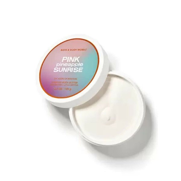 Bath and Body Works Body Care 24+ Hours Moisture Body Butter - w/Shea & Coco Butter - 6.5 oz (Pink Pineapple Sunrise)