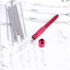 Exceart 20Pcs Tattoo Pen Holder For Skin Marking Pen Skin Surfer Stencil Pen Holder (Red Pen Holder Purple Pen Refill)