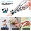 Toenail Clippers for Thick Toenails, Toe Nail Clippers for Thick Nails for Seniors, Professional Toenail Clippers for Thick & Ingrown Nails Podiatrist Fingernail Clippers Nail Cutter for Men & Women