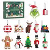 Christmas Ornaments Building Block with Strings for Christmas Tree 2024 New Sets Compatible for Lego,12 Pack Xmas Hanging Decorating Toys for Kids 6-12 Festival Pendants Holiday Favor Buildable Kits