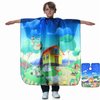 TILYIALA Kids Hair Cutting Cape,Kids Barber Cape Salon Capes for Hair Stylist Haircut Hairdresser Cape Barber Supplies (Cartoon Animals)