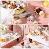 Sosation 20 Pcs Mini Plush Stuffed Puppy Bulk Dog Party Favor Gift Toy Soft Plush Dog for Goodie Bag Fillers Kids Baby Show Birthday Easter Gift Carnival Prize Party Supplies(Stylish Style)