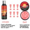 Intensive Tanning Gel,Intensive Tanning Luxe Gel,Natural Tanning Accelerator Cream Gel, Accelerator Cream Brown Tanning Gel,for Sunbeds & Outdoor Sun SPF0(Water Melon Tanning Gel for Sunbed)