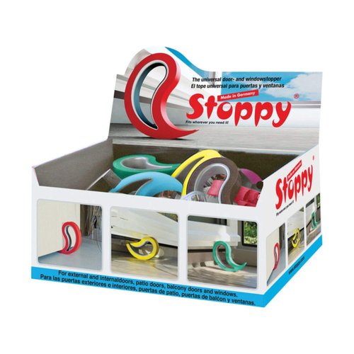 Stoppy Flux Products Universal Door Stop Assorted Colors