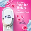 Febreze Odor-Fighting Fade Defy PLUG Air Freshener Refill, Downy April Fresh, (3) .87 fl. oz. Oil Refills