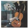 Printed Switch-Outlet Combo with matching Wall Plate - Picasso - The Old Guitarist