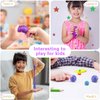 Jelly Cube Clear Slime Pack, Crunchy and Non Sticky Crystal Slime, Purple Astronaut Glossy Sludge Toy, Perfect Birthday Easter and Christams Gifts, Goodie Bag Stuffers, Kids Party Favors