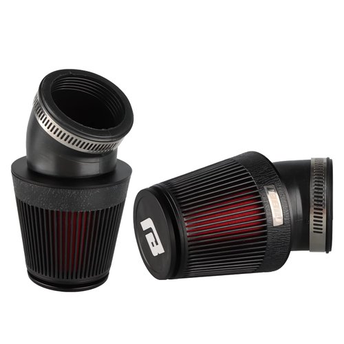 NIBBI Racing Motorcycle Air Filter,Universal 48mm Air Filters for Dirt Bike, Motocross Carburetor Cleaner for Pit Bike Scooter Moped YAMAHA HONDA SUZUKI KAWASAKI ATV (48mm)