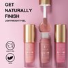 FV Liquid Blush, High Pigmented Soft Cream Blush for Cheeks, Long Lasting Cheek Tint with Dewy Finish, Breathable & Lightweight Makeup Blush for Natural Look (Honey)