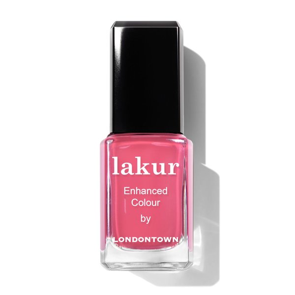 LONDONTOWN Nail Polish Hotel California Collection Long Lasting Chip-resistant Vitamin E Rapeseed Flower Oil, 0.4 oz, Electric Flamingo